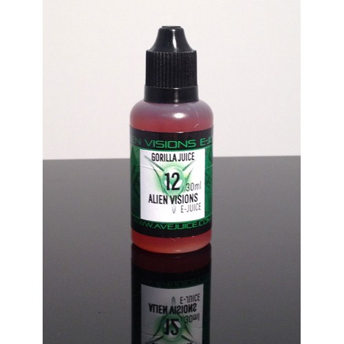 Alien Visions E-juice Gorilla Juice 30ml (JAPAN Domestic Shipping)