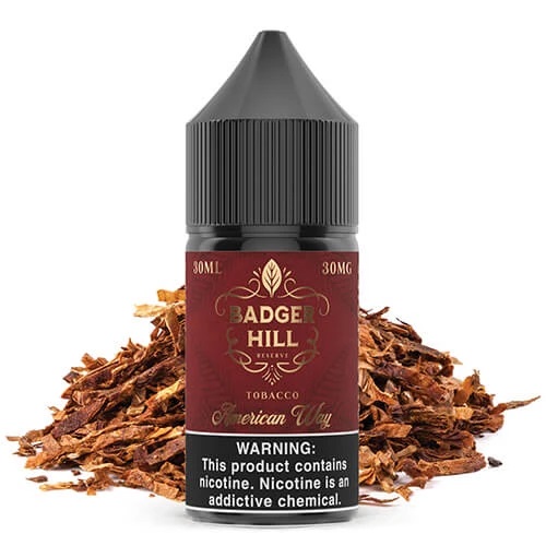 Badger Hill Reserve SALTS American Way 30ml