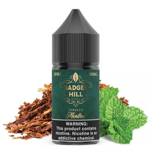 Badger Hill Reserve SALTS Menthol 30ml