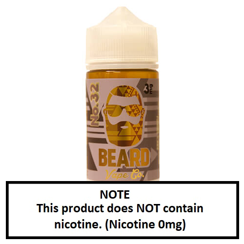 Beard Vape Co. No. 32 120ml (JAPAN Domestic Shipping)