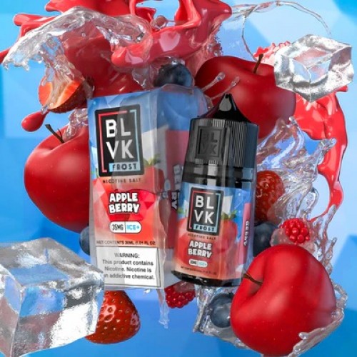 BLVK Frost E-Liquid Apple Berry ICE+ Nicotine Salt 30ml