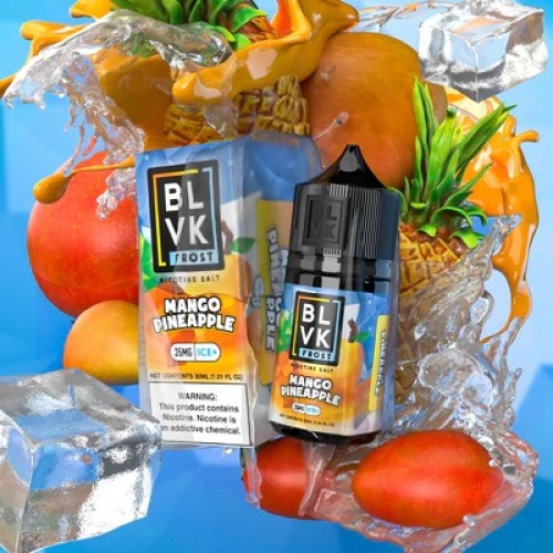 BLVK Frost E-Liquid Mango Pineapple ICE+ Nicotine Salt 30ml