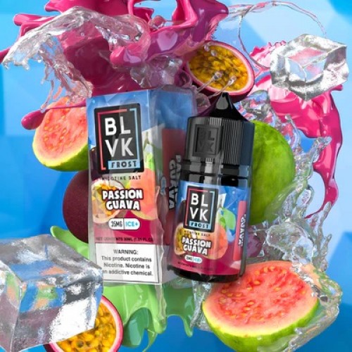 BLVK Frost E-Liquid Passion Guava ICE+ Nicotine Salt 30ml