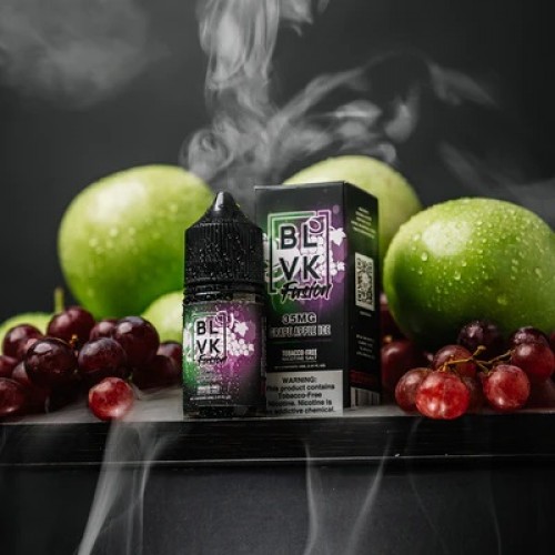 BLVK Fusion - Grape Apple Ice Nicotine Salt 30ml