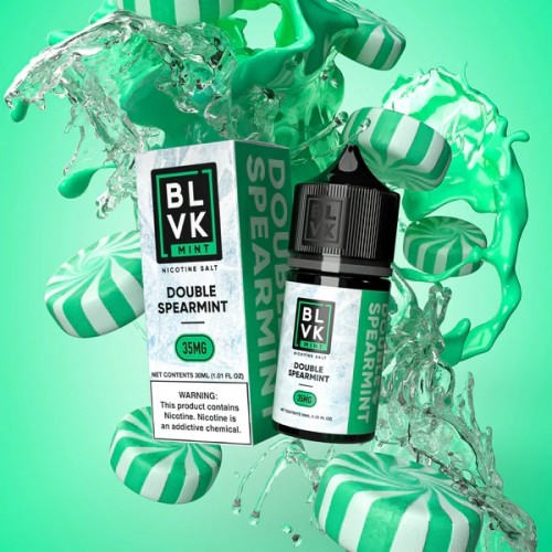 BLVK Mint E-Liquid Double Spearmint Nicotine Salt 30ml