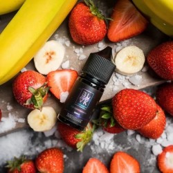 BLVK PINK - Strawberry Banana Ice Nicotine Salt  30ml