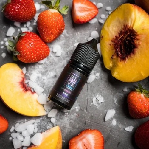 BLVK PINK - Strawberry Peach Ice Nicotine Salt  30ml