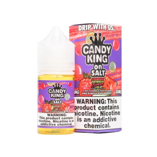 Candy King On Salt Strawberry Watermelon Bubblegum 30ml