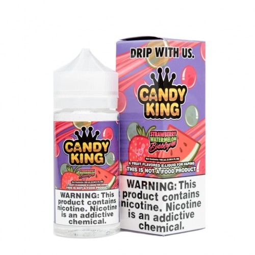 *Clearance Sale* Candy King Strawberry Watermelon Bubblegum 100ml