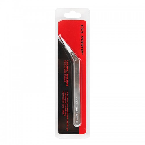 Coil Master Ceramic Tweezers (Bent)