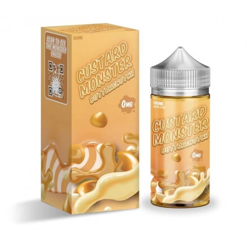 Custard Monster Butterscotch 100ml (JAPAN Domestic Shipping)