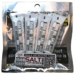 Flavorless SALT Nicotine Liquid,  Czar Nicotine Tube - Grey SALT 1500mg, Pack of 4  tubes (3.75ml/tube)