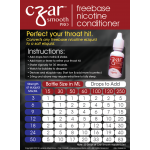 Czar Smooth Pro Freebase Nicotine Conditioner 15ml