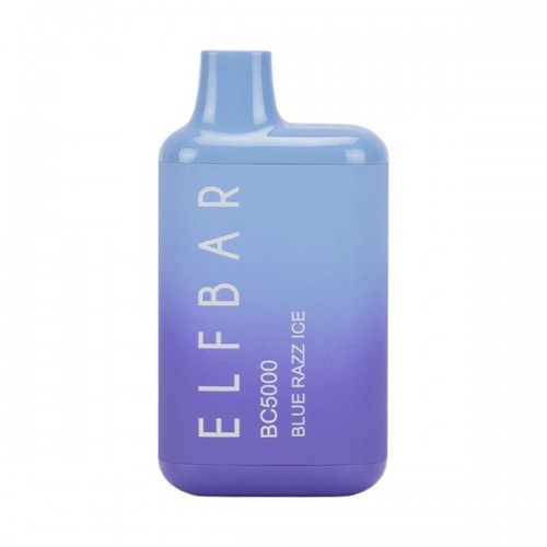 Elf Bar BC5000 - Blue Razz Ice (Disposable Pod Device)