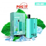 Fog It Box 4000 Puffs - Cool Mint (1500mAh Prefilled Nicotine Salt Disposable Pod Device)