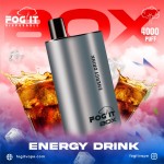 Fog It Box 4000 Puffs - Energy Drink (1500mAh Prefilled Nicotine Salt Disposable Pod Device)
