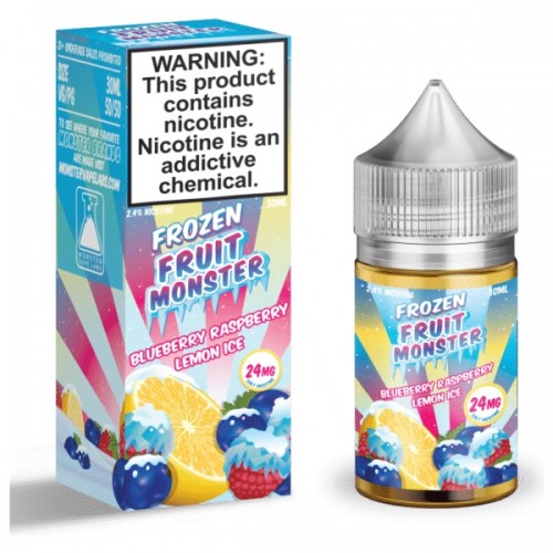 Frozen Fruit Monster Blueberry Raspberry Lemon Ice Nic Salt 30ml