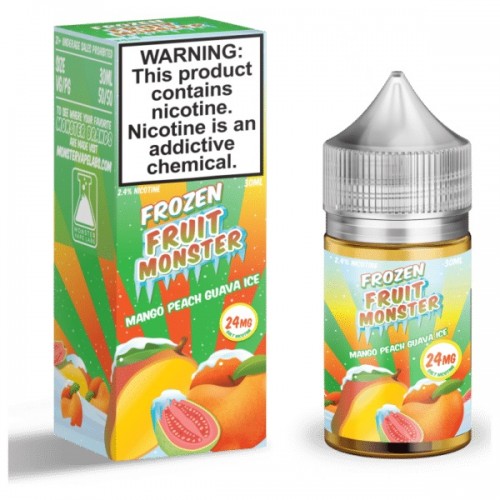 Frozen Fruit Monster Mango Peach Guava Ice Nic Salt 30ml