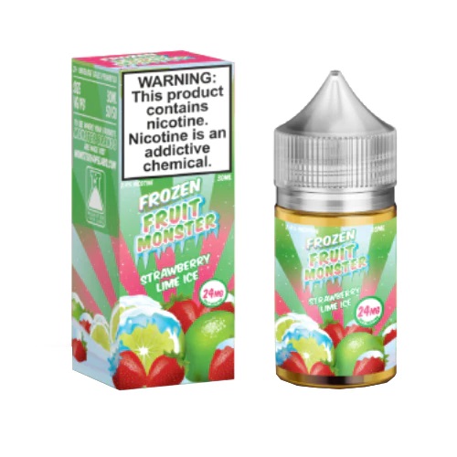 Frozen Fruit Monster Strawberry Lime Ice Nic Salt 30ml