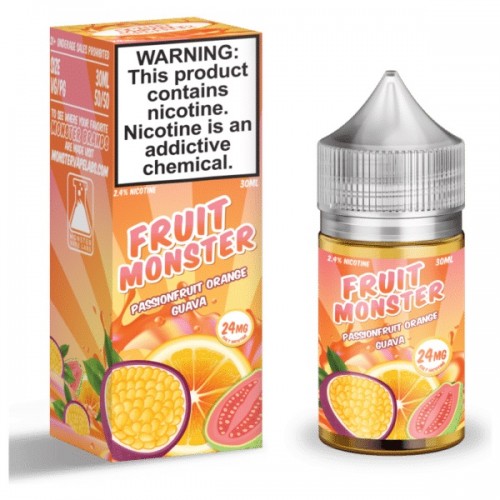 Fruit Monster Passionfruit Orange Guava Nic Salt 30ml