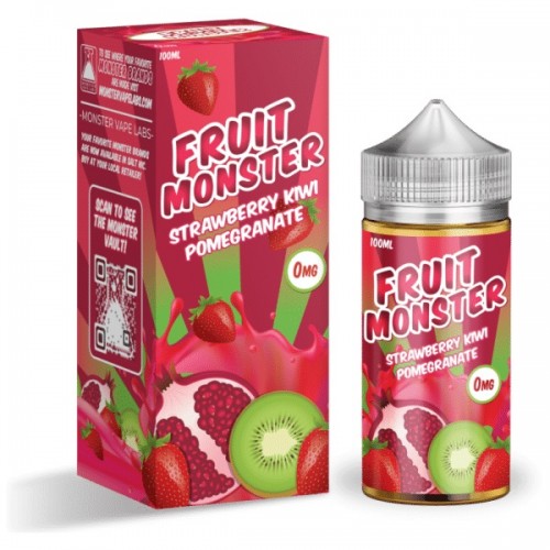 Fruit Monster Strawberry Kiwi Pomegranate 100ml (JAPAN Domestic Shipping)