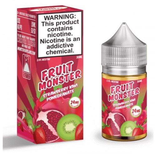 Fruit Monster Strawberry Kiwi Pomegranate Nic Salt 30ml
