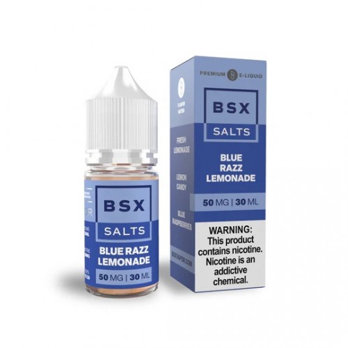 BSX Salts Blue Razz Lemonade 30ml by Glas