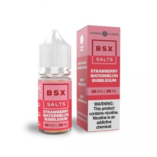 BSX Salts Strawberry Watermelon Bubblegum 30ml by Glas