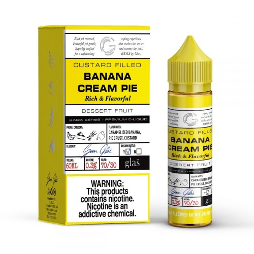 BSX Banana Cream Pie 60ml by Glas (JAPAN Domestic Shipping)