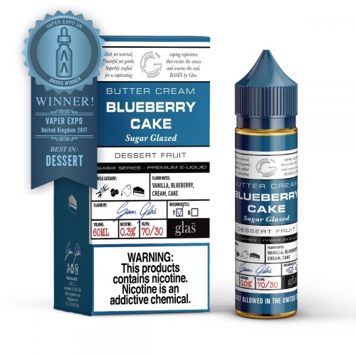 *Clearance Sale* BSX Blueberry Cake 60ml by Glas
