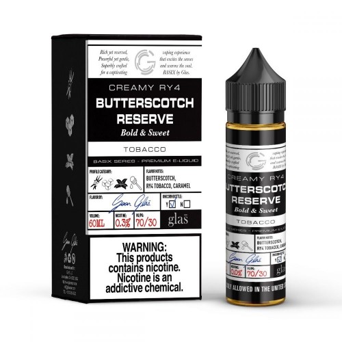 BSX Butterscotch Reserve 60ml by Glas