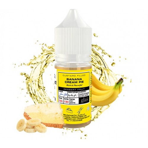 BSX Nic Salts Banana Cream Pie 30ml by Glas