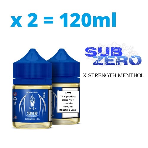 Halo SubZero 120ml (60ml x 2) (JAPAN Domestic Shipping)