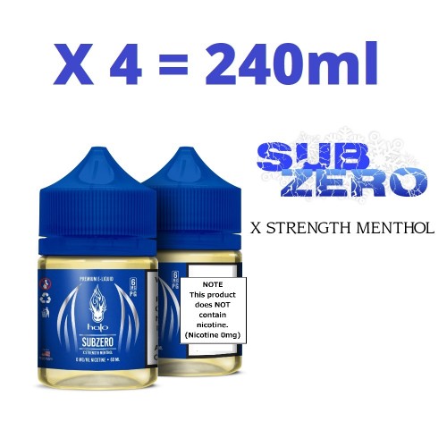 Halo SubZero 240ml (60ml x 4) (JAPAN Domestic Shipping)