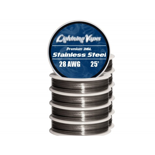 Lightning Vapes - Stainless Steel Wire 316L (JAPAN Domestic Shipping)