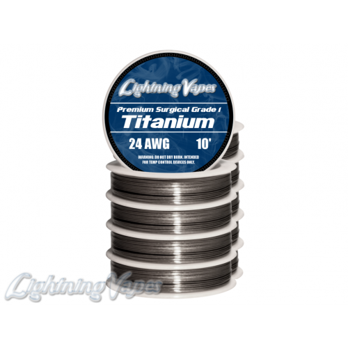Lightning Vapes - Surgical Grade 1 Titanium Wire (JAPAN Domestic Shipping)