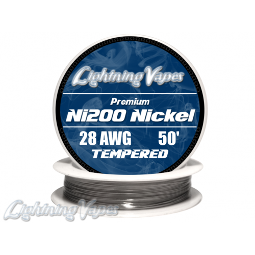 Lightning Vapes - Tempered Ni200 Pure Nickel Wire (JAPAN Domestic Shipping)