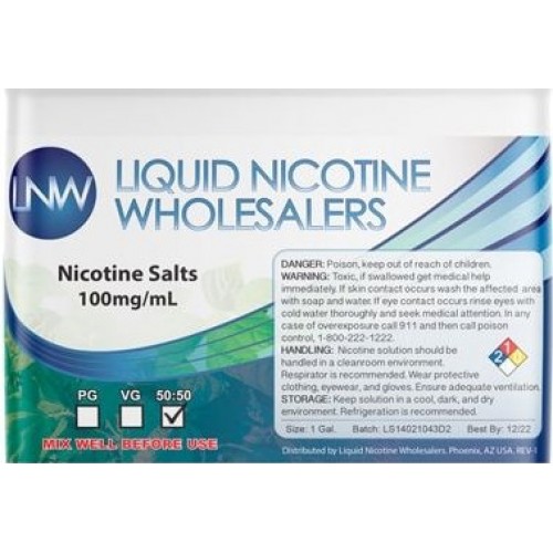 *Special Sale* Flavorless Nicotine Salts Liquid 100mg 120ml