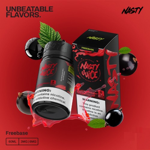 Nasty Juice Blackcurrant 60ml (Bad Blood)