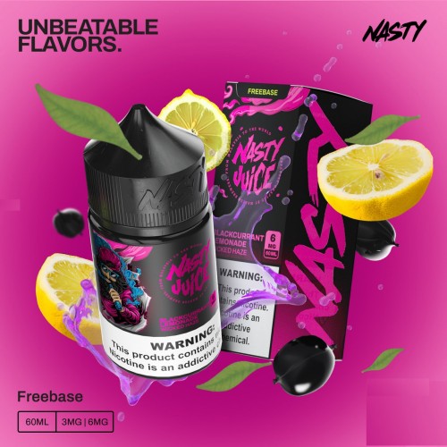Nasty Juice Blackcurrant Lemonade 60ml (Wicked Haze)