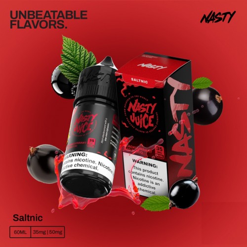 Nasty Salt Blackcurrant 30ml (Bad Blood)