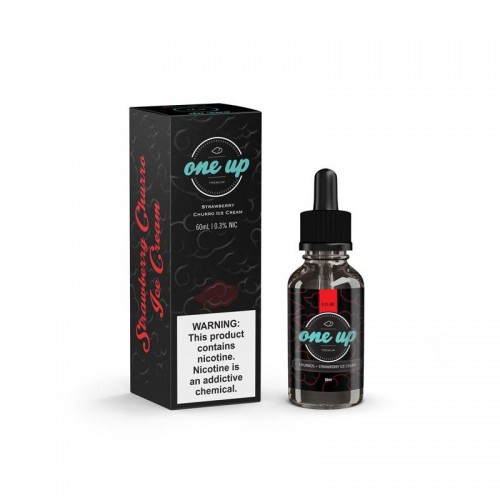 *Clearance Sale* One Up Vapor Churros and Strawberry Ice Cream 60ml