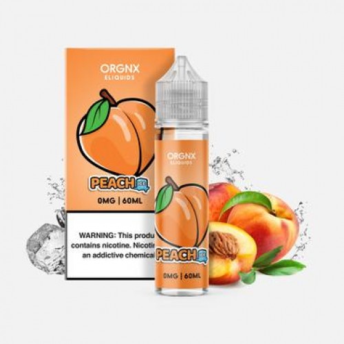 *Clearance Sale* ORGNX Eliquids Peach Ice 60ml