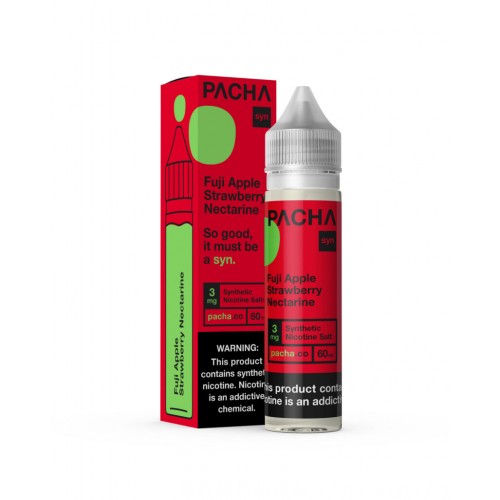 Pacha Syn Fuji Apple Strawberry Nectarine 60ml