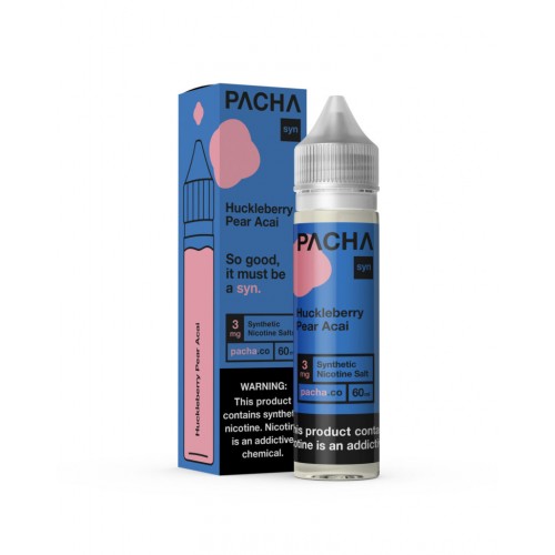 Pacha Syn Huckleberry Pear Acai 60ml