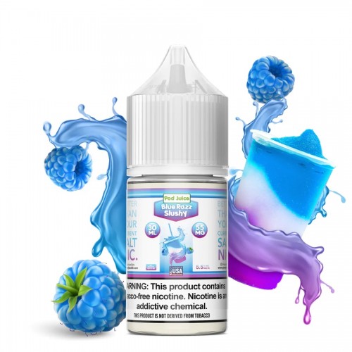 Pod Juice Blue Razz Slushy 30ml