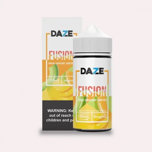 *Clearance Sale* 7 Daze Fusion Banana Cantaloupe Honeydew 100ml (JAPAN Domestic Shipping)