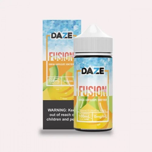 7 Daze Fusion Banana Cantaloupe Honeydew ICED 100ml