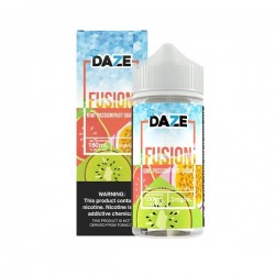 7 Daze Fusion Kiwi Passionfruit Guava ICED 100ml (JAPAN Domestic Shipping)