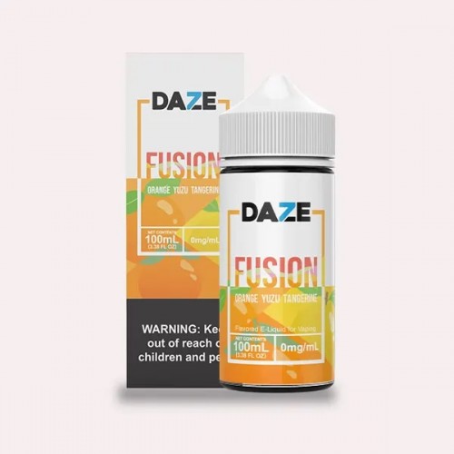 7 Daze Fusion Orange Yuzu Tangerine 100ml